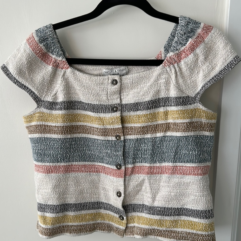 Texture and Thread for madewell top